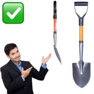 SAPERKA SKŁADANA CZARNA WYTRZYMAŁA ŁOPATKA OGRODOWA MAŁA + POKROWIEC SOTKA