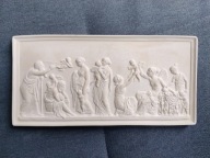 Bertel Thorvaldsen, relief z konglomeratu na ścianę
