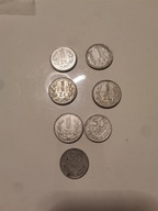 Zestaw monet 1 zl do 50 groszy lata 1977- 1986 ( nr 5)