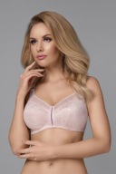 Biustonosz bez fiszbin Azal BEŻOWY 95F 024 L