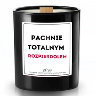 ŚWIECA ŚWIECZKA Pachnie Totalnym Roz*ierdolem Dla Koleżanki Przyjaciółki