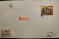 !! ZWIERZĘTA - PARAGWAJ 1989 - LIST POLECONY - KOPERTA FDC - STAN BDB !