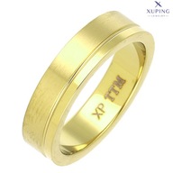 76166 Pierścionek złota stal chirurgiczna średnica 19 mm obrączka