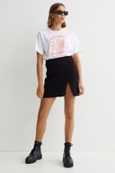 H & M t-shirt znaki zodiaku strzelec napis print horoskop gwiazdy boyfriend