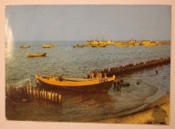 KUŹNICA. Łodzie rybackie w porcie