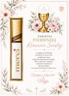 PODZIĘKOWANIE DLA GOŚCI I KOMUNIA ŚWIĘTA PERSONALIZOWANE prezent upominek