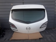 MAZDA 3 BL 2009-2013 KLAPA TYŁ + LAMPY ŁADNA BEZ MALOWANIA KOLOR 34K BIAŁY