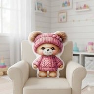 Poduszka kształtka miś przytulanka 40cm