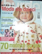 Burda moda dla dzieci 2/2003 szycie wykroje krawieckie diy