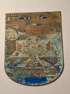 PLAKIETA POLICJA MOTOCYKL MOTOR