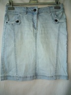 Spódnica dżinsowa jasnoniebieska -36/38