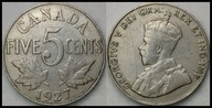 MNB - KANADA 5 Centów 1927
