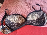 Biustonosz w panterkę 100 c