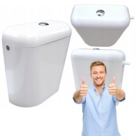 SPŁUCZKA PERFECTO PLASTIKOWA 3/6 LITRÓW POZIOMY ODPŁYW IDEALNA