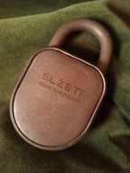 Stara kłódka GOGI ELZETT - ładna, sprawna z kluczem