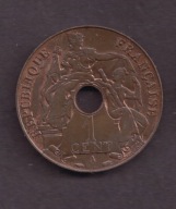 Francuskie Indochiny - 1 Centim 1937 rok