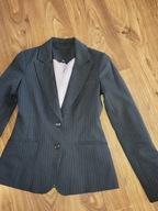 F&F ŻAKIET/MARYNARKA PASKI CASUAL 36