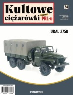 URAL 375D wojskowy 1:43 Kultowe ciężarówki z epoki PRL nr 24