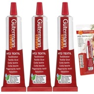 3x KLEJ TAPICERSKI DO SKÓRY TKANIN W TUBCE GUTERMANN 30G DO KLEJENIA UBRAŃ