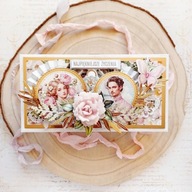 Kartka z okazji ślubu lub rocznicy - Papierowy Mix