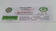 starszy bilet ZAGŁĘBIE Sosnowiec v.4