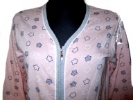 Damska podomka szlafroczek 100% cotton NA ZAMEK r. M