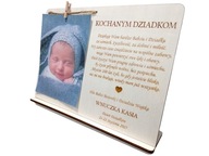 Dzień Babci Dziadka Dziadków Ramka na zdjęcie Prezent Personalizacja