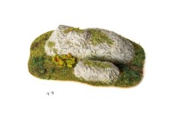 Górka wzgórze 17 gry bitewne stół diorama