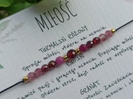 Miłość- Bransoletka na szczęście, kamienie, amulet, prezent, walentynki