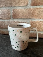[Wysyłka po 24.05]Oryginalny beżowy kubek Starbucks w kolorowe ciapki 400ml