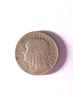 5 zł 1933 Głowa Kobiety II RP srebro oryginał moneta przedwojenna