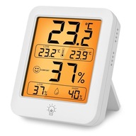 TERMOMETR CYFROWY HIGROMETR LCD – DOM, OGRÓD, BIURO | PAMIĘĆ MIN/MAX