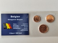 Zestaw monet Belgia