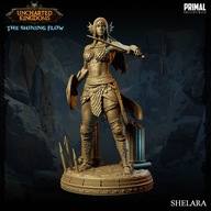 Fighter Shelara - UK - figurka RPG DnD D&D - druk 3D 14K