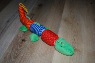 pluszak maskotka fajny kolorowy krokodyl Sigikid