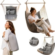 KRZESŁO BRAZYLIJSKIE GALAXIA 210 CM 150 KG FOTEL BOCIANIE GNIAZDO STYL BOHO