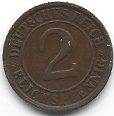 Niemcy 2 Reichpf.1924 G