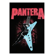„Pantera – Electric Vibe” – Plakat Rockowy z Motywem Gitary