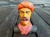 KOLEKCJONERSKA FIGURKA POPIERSIE GŁOWA GOUDEN GAPER nr4 - SYGNATURA