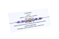 Bransoletka znak zodiaku Panna naturalne kamienie