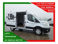 Ford Transit L2H2 2.0TDCI/170KM KLIMA KAMERA CZUJNIKI WEBASTO HAK
