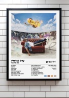 White 2115 „Pretty Boy” | plakat A3 Prezent album rap ozdoba na ścianę