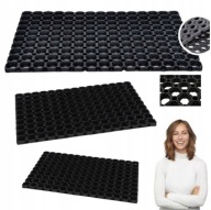 WYCIERACZKA POD DRZWI ZEWNĘTRZNA GUMOWA WEJŚCIOWA CZARNA AŻUROWA 80 x 120cm