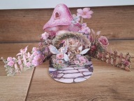 KARTKA URODZINOWA 3D POP-UP PREZENT DLA DZIECI NA URODZINY WRÓŻKI