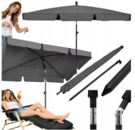 PARASOL BALKONOWY OGRODOWY PLAŻOWY DUŻY LEKKI SKŁADANY WODOODPORNY SOLIDNY