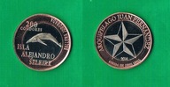 Wyspa Alejandro Selkirk - 200 condores - 2014r - bimetal