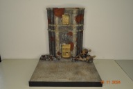 Diorama 1/35 podstawka KAPITULIEREN NICHT