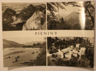 PIENINY. Widok z Trzech Koron. Dolina Potoku Pienińskiego, CZYSTA