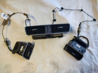 VW PASSAT B7 B6 KRATKA ŚRODKOWA KRATKI BOCZNE PODŚWIETLANE ORYGINAŁ WIĄZKA