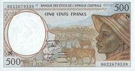 Gwinea Równikowa - 500 Francs - 2000 - P501N -St.1